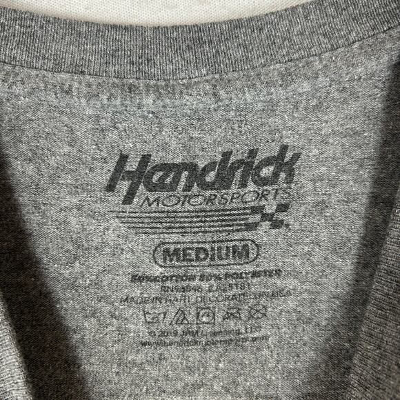 Hendrick Motorsports Chase Elliott #9 Mtn Dew Graphic T-Shirt Men's Medium Gray - Picture 3 of 9